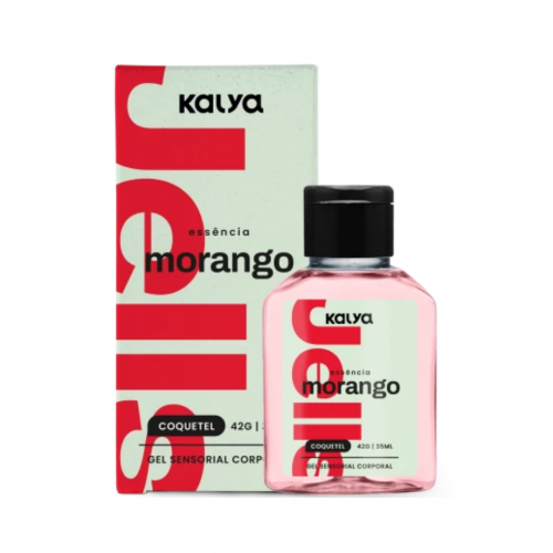 Gel Beijável Hot Jells Morango 35ml