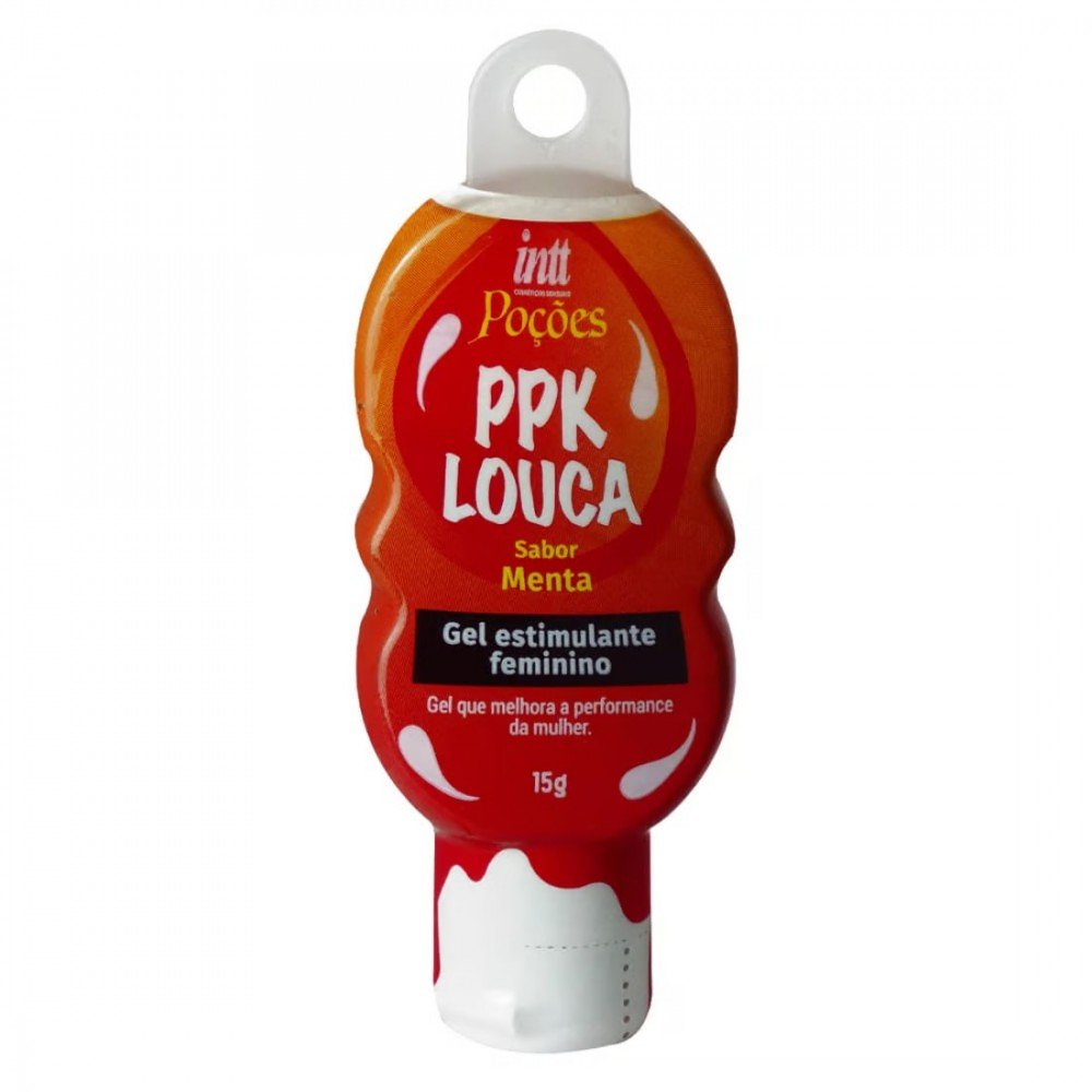 PPK Louca gel Excitante feminino 15g linha poções intt Já pensou deixar tudo mais excitante do que nunca? PPK Louca gel Excitante feminino 15g linha poções intt