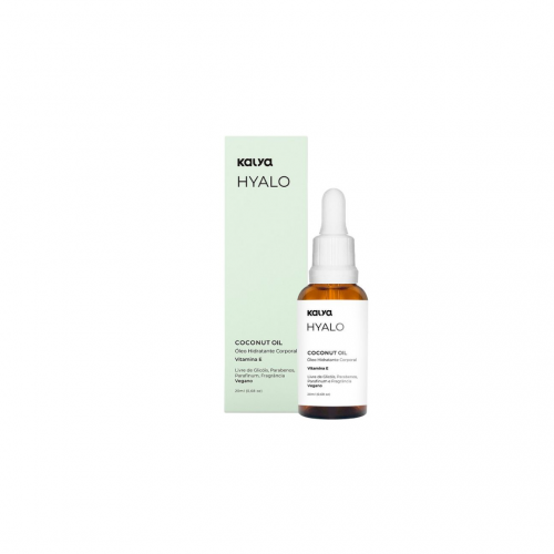 Óleo De Côco Para A Vulva Hyalo Coconut Oil Lubrificante Com Ácido Hialurônico 20ml