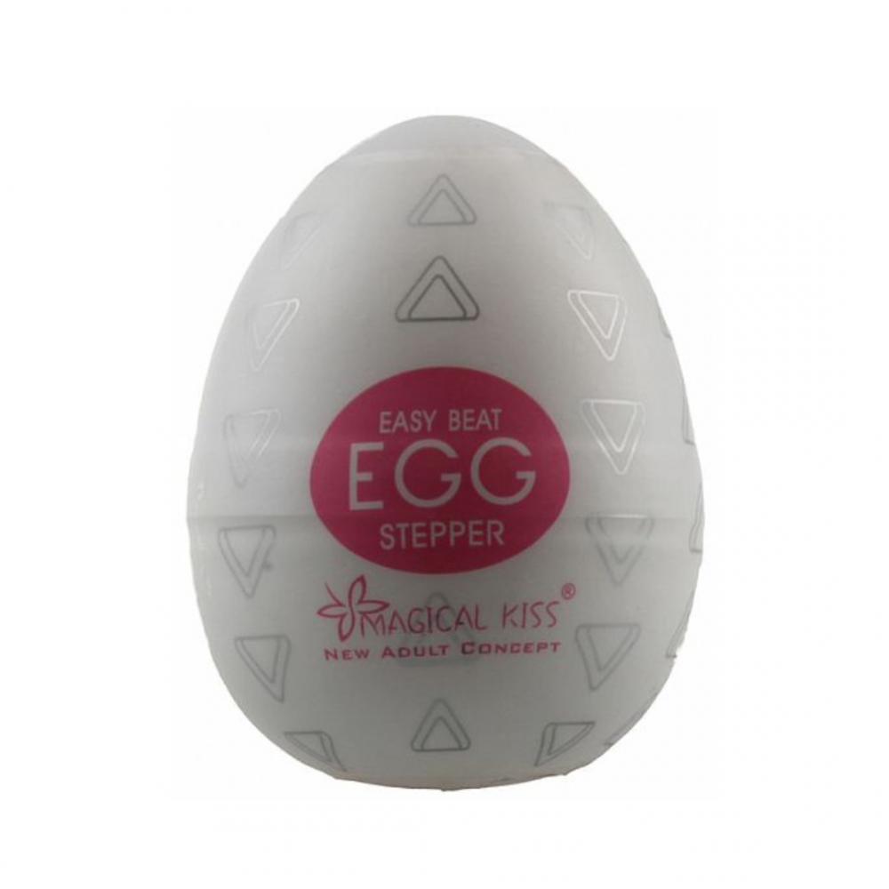 Masturbador egg unissex stepper unidade Egg ou ovo, é um masturbador conhecido como masculino, mas também pode ser utilizado pela mulher (veja nas imagens acima, como estimular a mulher) em formato de ovo, dentro você encontra uma capa oca e com um orifíc Masturbador egg unissex stepper unidade