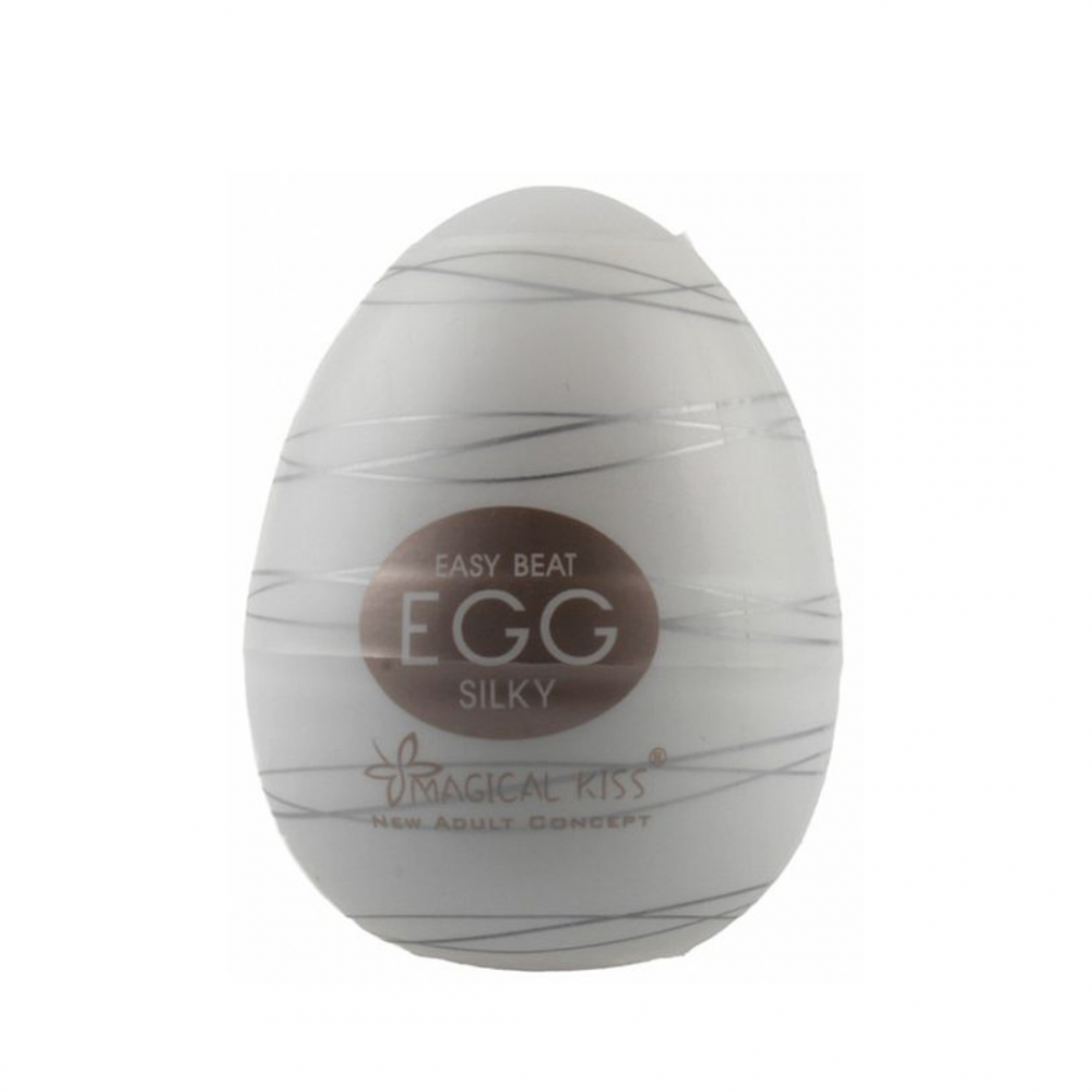 Ovo Masturbador Egg Silky Touch 7cm - Discreto e Sensorial
