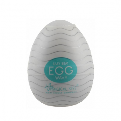 Ovo Masturbador Egg Wavy 7cm - Ondas de Prazer Contínuo Ovo Masturbador Egg Wavy 7cm - Ondas de Prazer Contínuo