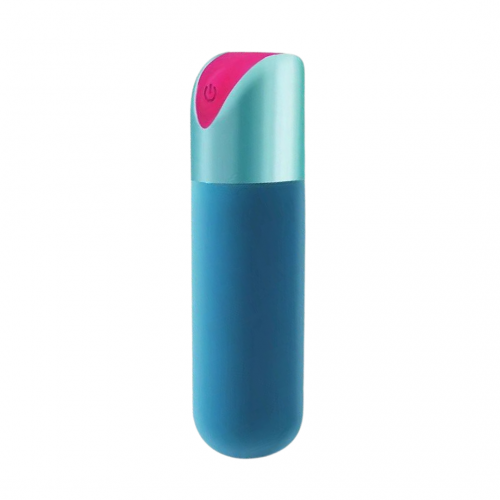 Bullet vibrador recarregável cor azul