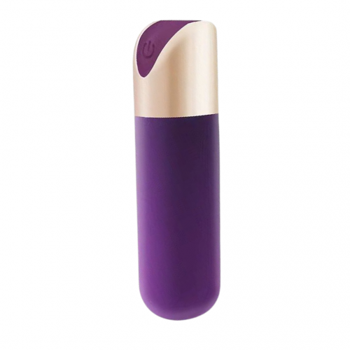 Bullet vibrador recarregável cor roxo