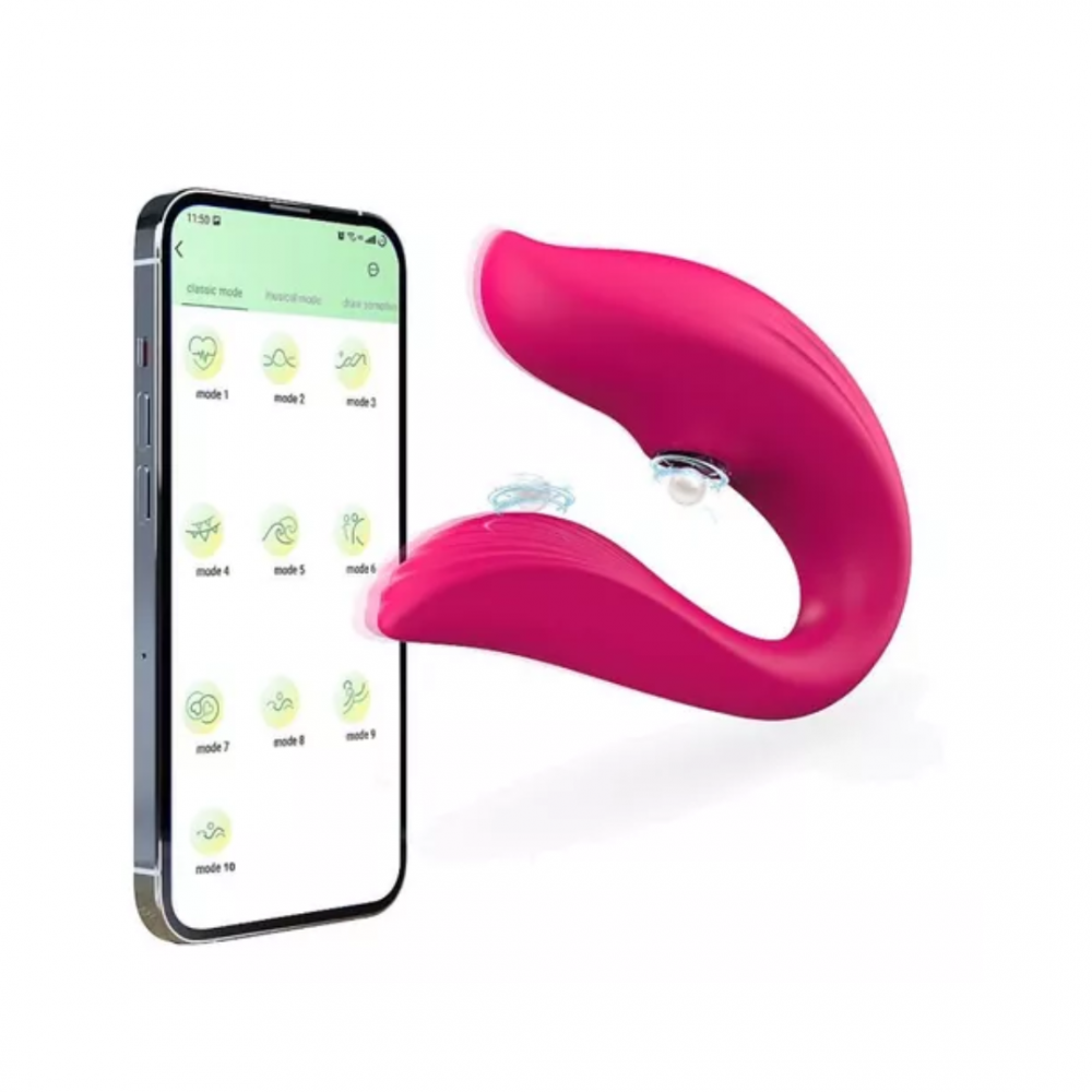 Vibrador e Sugador para casal controlado por aplicativo cor rosa Sabe aquelas aventuras que a gente vê em vídeos pela internet, ou em filmes? Vibrador e Sugador para casal controlado por aplicativo cor rosa