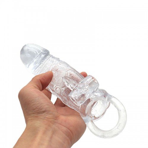 Capa Peniana Vibratória Emborrachada: Prazer Aumentado e Textura Realista