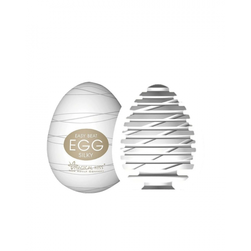 Masturbador Egg de Silicone com Textura Interna | Fiamor Love Shop
