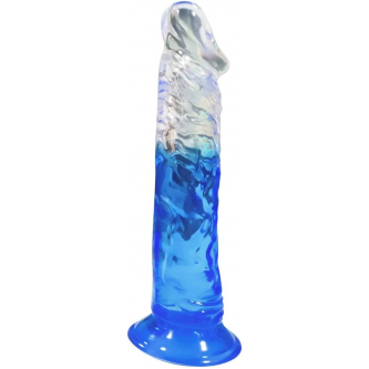 Prótese Transparente Ventosa 18,5cm x 3,5cm de diâmetro