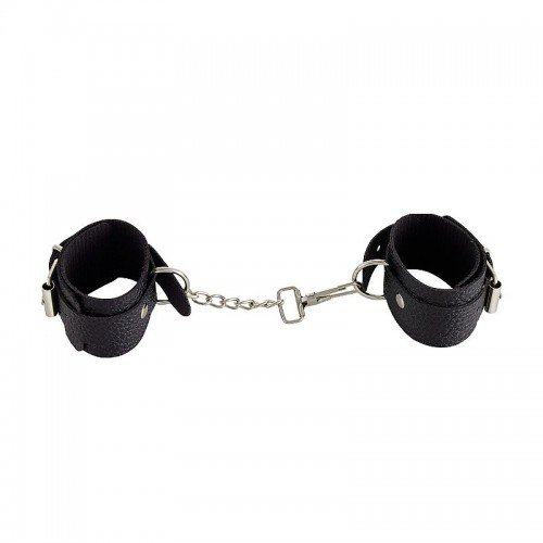 Kit Sado Erótico Bandage 4 – Venda, Algemas e Chibata de PVC, 50 cm, Produto sem Caixa