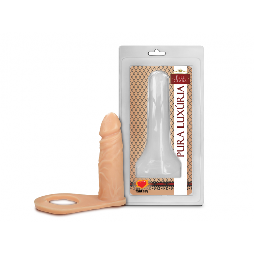 Prótese com Anel Companheiro Pura Luxúria - 10,4 cm x 2,8 cm