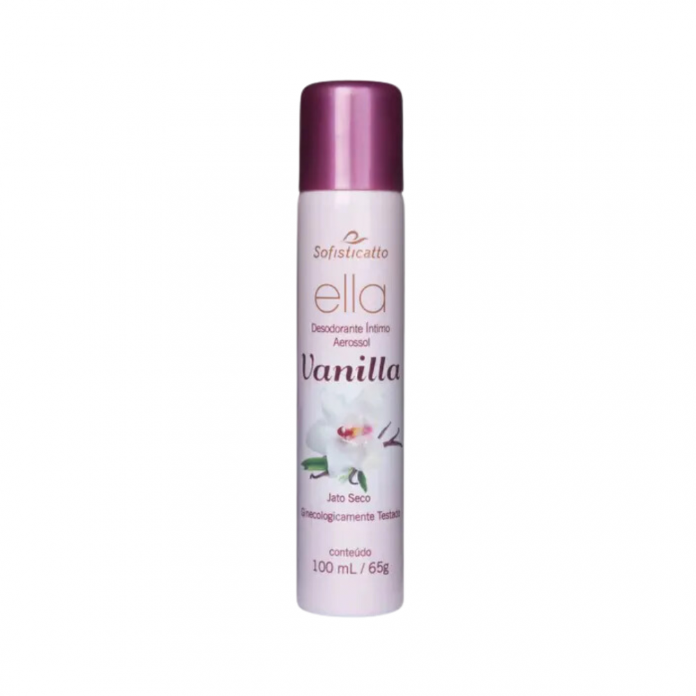 Desodorante Íntimo Fragância de Vanilla 100ml Para mulheres que buscam um momento de autocuidado e não dispensam um desodorante que protege diariamente, jato seco, dermatologicamente e ginecologicamente testado, com a fragrância marcante e delicada. Desodorante Íntimo Fragância de Vanilla 100ml
