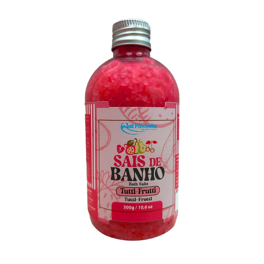 Sais de Banho Aromáticos e Espumantes La Pimienta (300g) - Spa em Casa