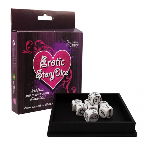 Jogo Dados Eróticos Erotic Story Dice - Crie Fantasias Quentes