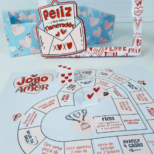 Jogo do Amor: Tabuleiro Erótico para Casais