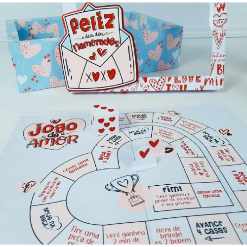 Jogo do Amor: Tabuleiro Erótico para Casais