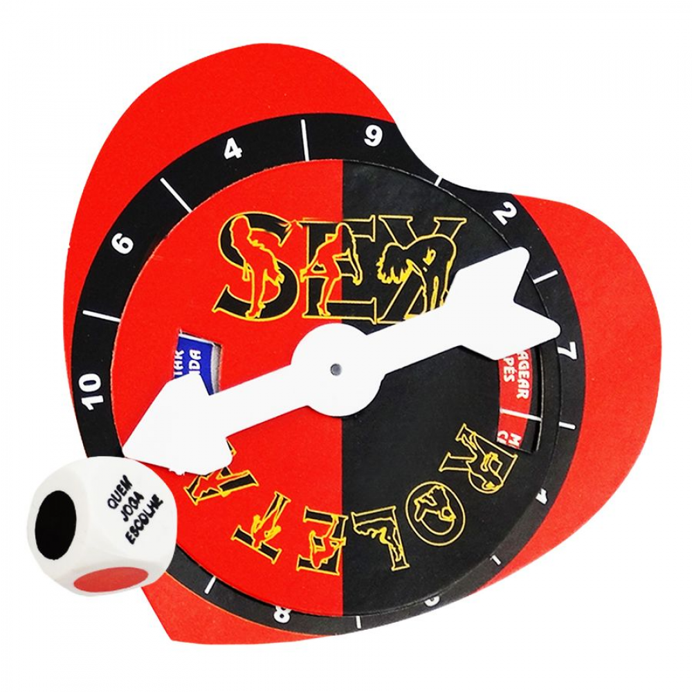 Roleta do Amor com Dado - Jogo Erótico para Casais Acenda a chama da paixão com a Roleta do Amor com Dado, um jogo erótico que promete reacender a conexão e apimentar a intimidade dos casais. Roleta do Amor com Dado - Jogo Erótico para Casais