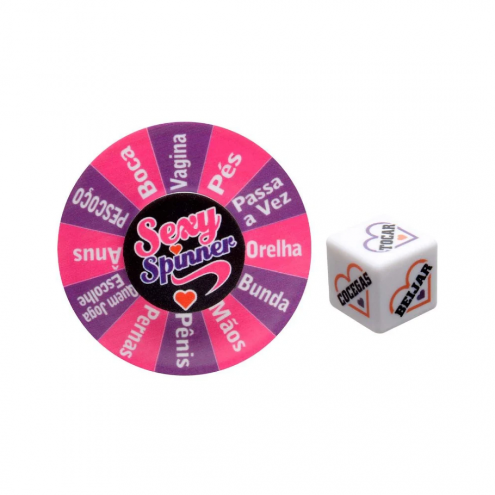 Roleta Sexy Spinner jogo sensual É muito bacana, excitante e divertido utilizar esta roleta na hora de namorar. Roleta Sexy Spinner jogo sensual