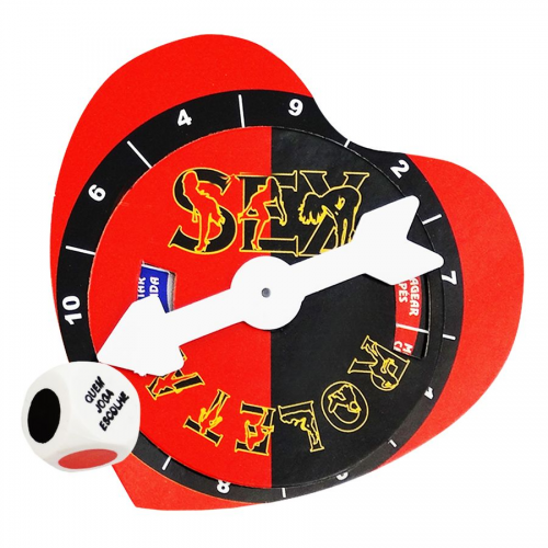 Roleta do Amor com Dado - Jogo Erótico para Casais