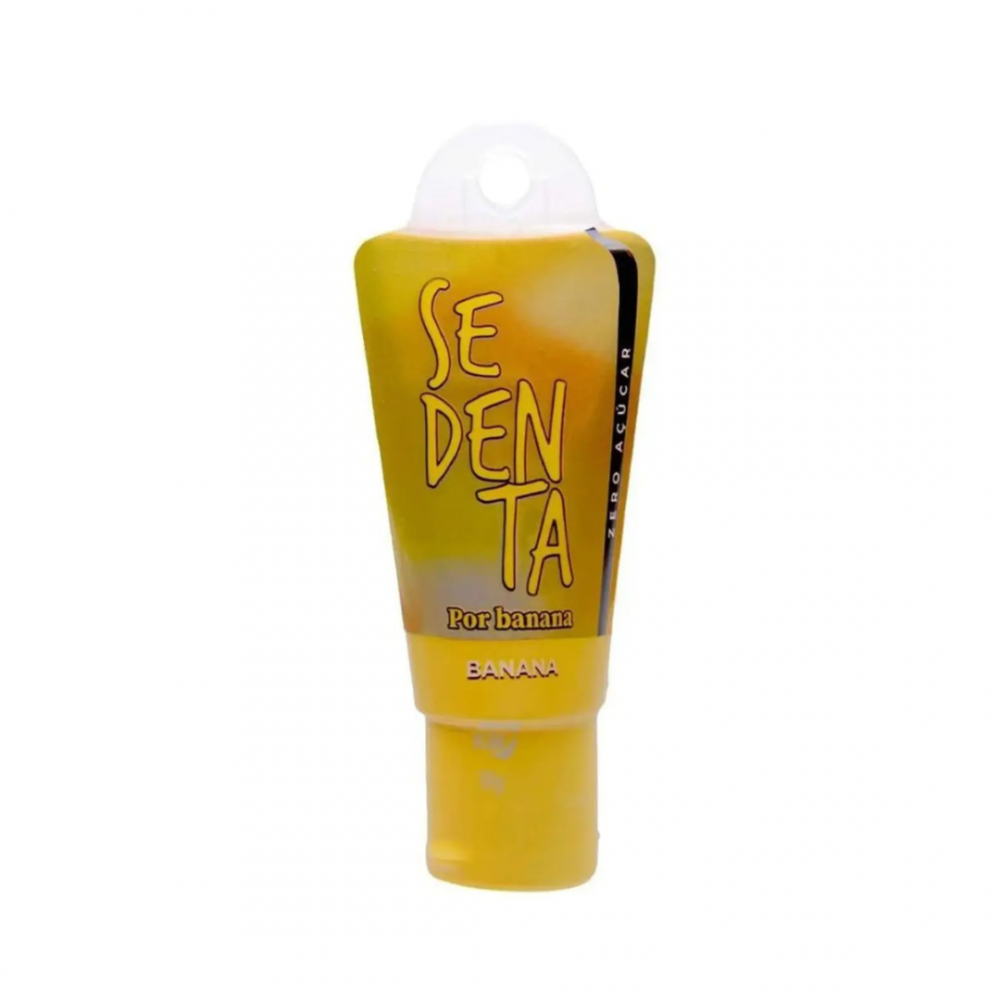 Sedenta por banana gel térmico beijável 18g Se você também ama banana, vai amar demais este sabor super diferente em produtos íntimos. Sedenta por banana gel térmico beijável 18g