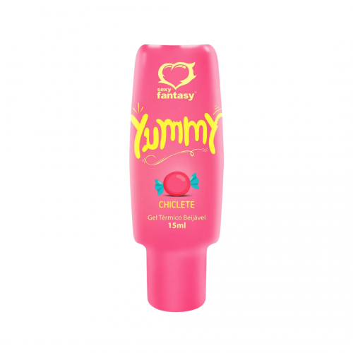 Yummy Gel Térmico Beijável Oral sabor Chiclete 15ml