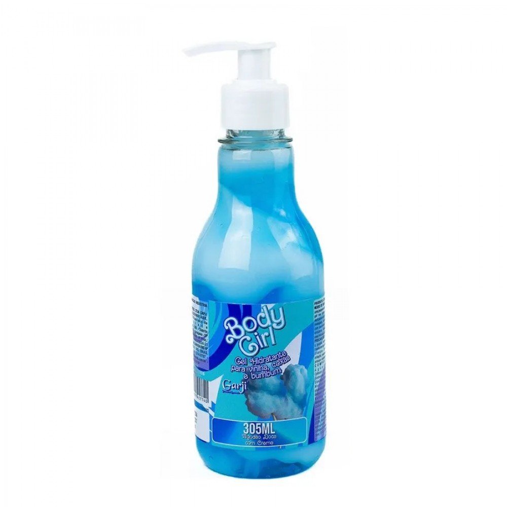 Body Girl hidratante para o corpo e virilha beijável sabor algodão doce 305ml Body Girl Hidratante Beijável: Experiência Sensorial ÚnicaO Body Girl Hidratante Beijável da Garji é um produto inovador que combina cuidados com a pele e momentos de intimidade Body Girl hidratante para o corpo e virilha beijável sabor algodão doce 305ml