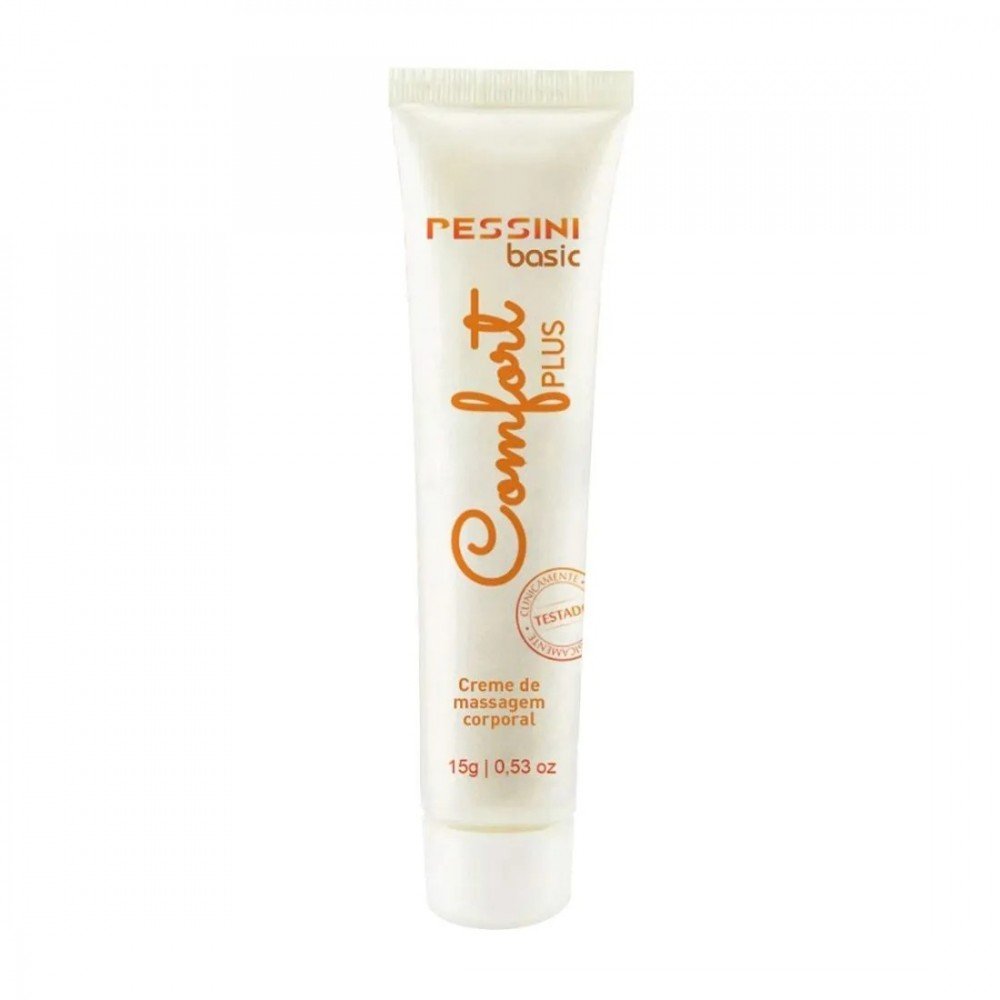Confort Plus Pessini – Gel Excitante Anal com Efeito Dessensibilizante e Aquecimento Descubra novas sensações com o Confort Plus, o gel excitante anal da Pessini, desenvolvido para proporcionar conforto e prazer durante o sexo anal. Confort Plus Pessini – Gel Excitante Anal com Efeito Dessensibilizante e Aquecimento