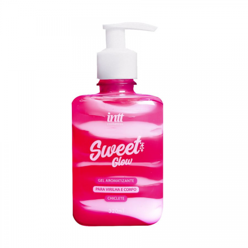 Creme Hidratante Beijável Sweet Glow Intt 320ml - Aroma e Sabor Chiclete