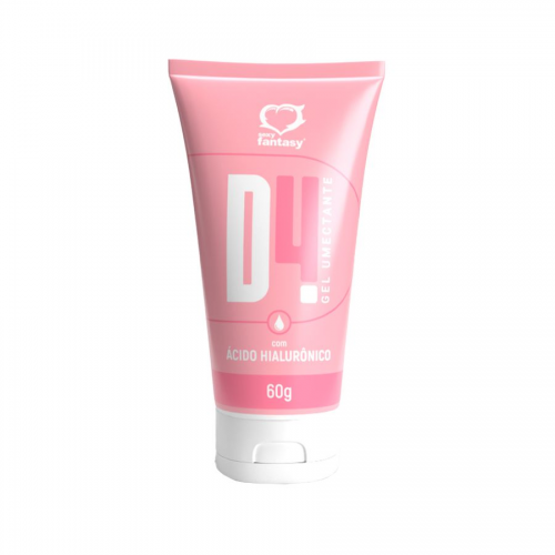 D4 Gel Umectante com Ácido Hialurônico 60g - Sexy Fantasy D4 Gel Umectante com Ácido Hialurônico 60g - Sexy Fantasy