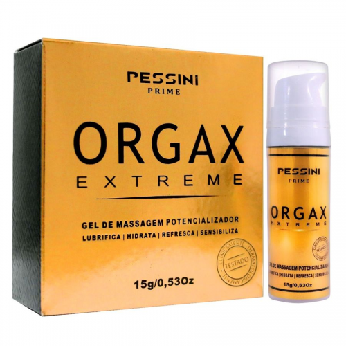 Excitante 5 em 1 Orgax Extreme Pessini - Lubrifica, Hidrata e Potencializa o Prazer Excitante 5 em 1 Orgax Extreme Pessini - Lubrifica, Hidrata e Potencializa o Prazer