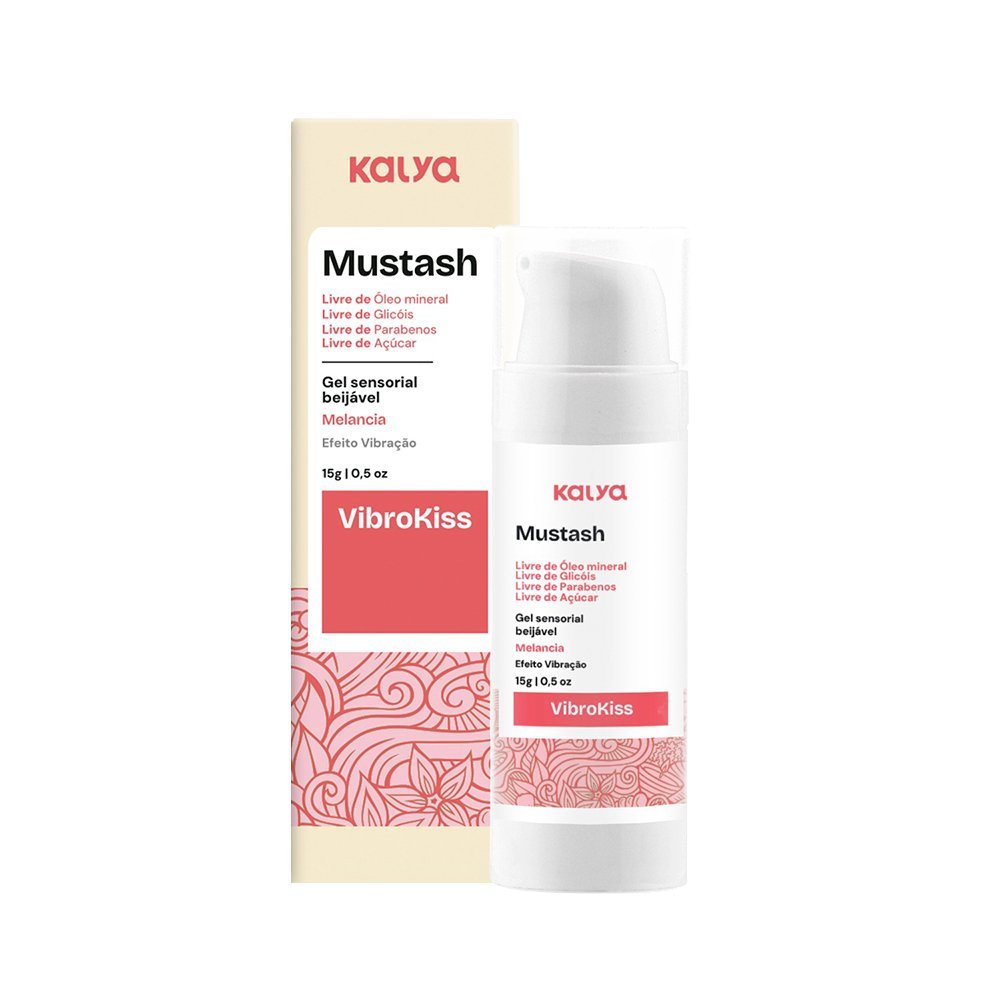 Excitante Com Vibração Vibrokiss Sabor Melancia 15g Você vai literalmente se excitar com as sensações do Vibrokiss. Excitante Com Vibração Vibrokiss Sabor Melancia 15g
