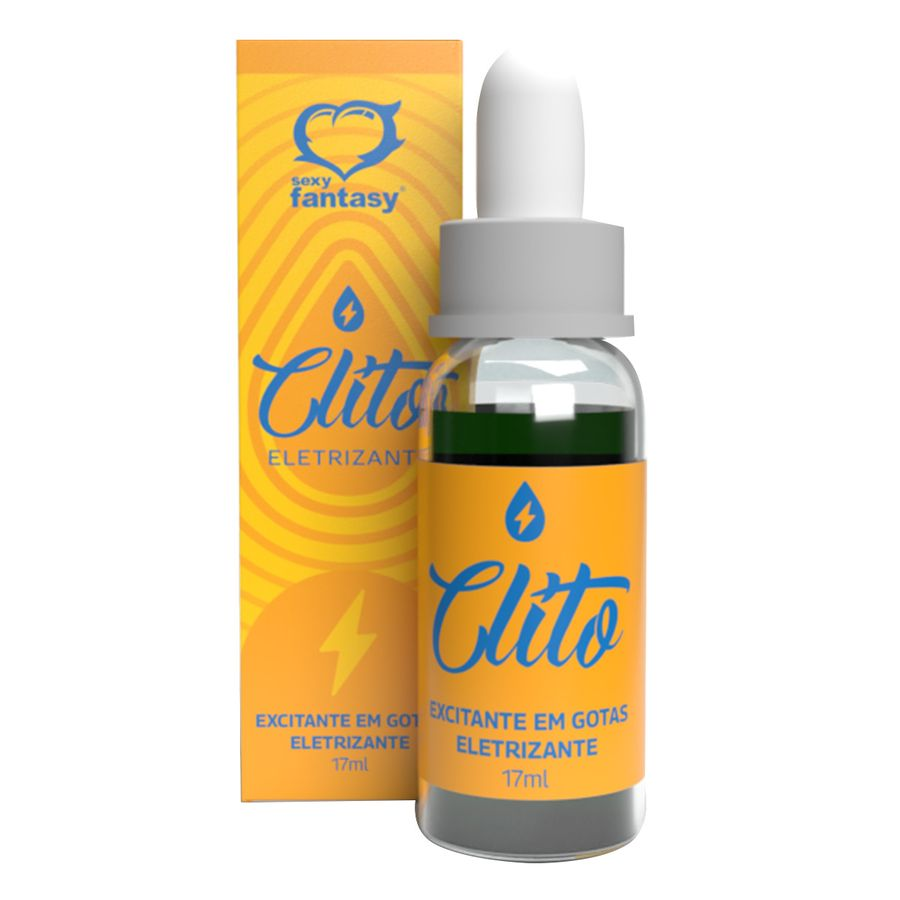 Excitante em Gotas Clito Sexy Fantasy - Sensação Eletrizante de Jambu
Clito: Algumas Gotas de Prazer para Uma Noite Eletrizante
O Clito é um excitante em gotas da Sexy Fantasy, uma forma simples, eficiente e prática de intensificar o prazer. Excitante em Gotas Clito Sexy Fantasy - Sensação Eletrizante de Jambu