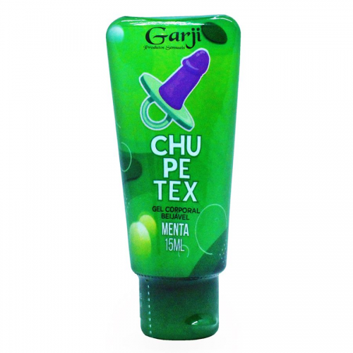 Gel Comestível Chupetex para Sexo Oral - Garji 15ml