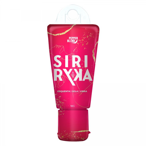 Gel Comestível Siri Ryka Pepper Blend – Vibra, Esquenta & Gela Sabor Caju e Lichia