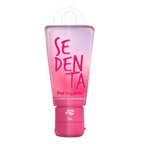 Gel Comestível Iogurte com Brilho 18g - Sedenta Pepper Blend Gel Comestível Iogurte com Brilho 18g - Sedenta Pepper Blend