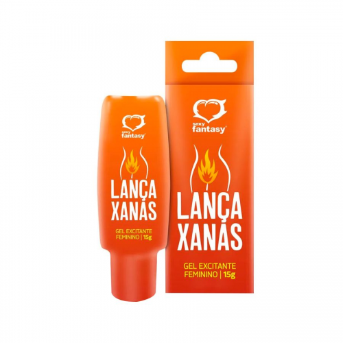 Gel Excitante Feminino Lança Xanas Sexy Fantasy – Vibração e Calor Intenso