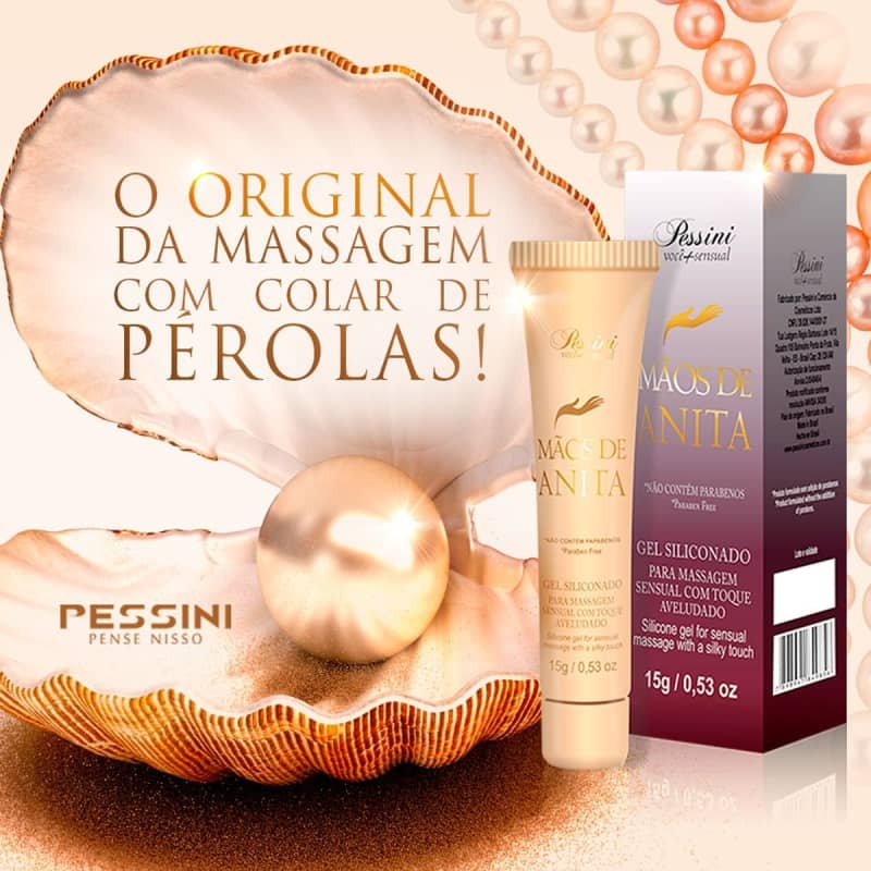 Gel Mãos de Anita Pessini - Siliconado Aveludado para Massagem Sensual 15g Desperte sua sensualidade com o Gel Mãos de Anita da Pessini, um gel siliconado especialmente desenvolvido para massagem sensual. Gel Mãos de Anita Pessini - Siliconado Aveludado para Massagem Sensual 15g