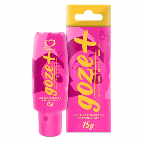 Goze+: Gel Excitante para Orgamos 4X Mais Rápidos