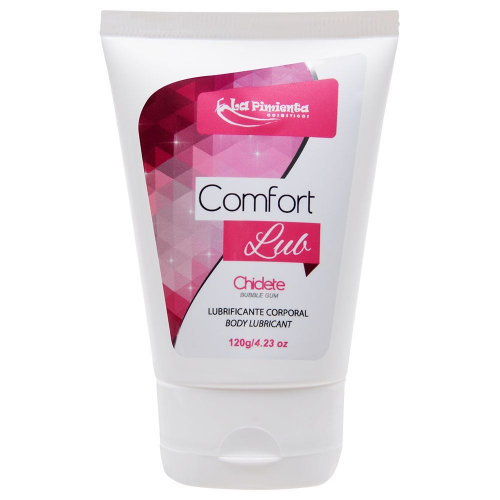 Lubrificante Comfort Lub Beijável Sabor Chiclete - Gel 120g Lubrificante Comfort Lub Beijável Sabor Chiclete - Gel 120g