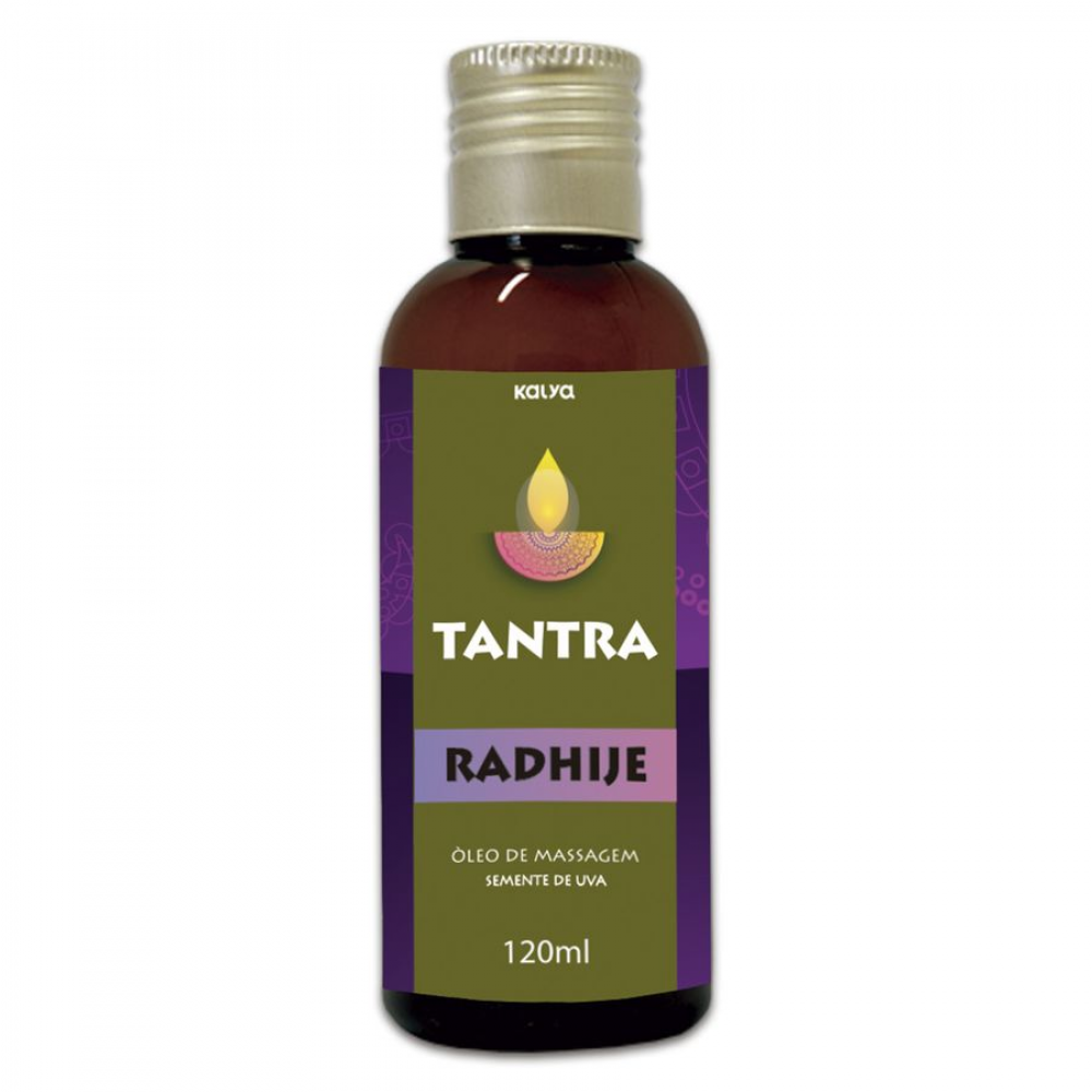 Óleo de Massagem Tântrica Radhije Kalya – 100% Natural, Mix Afrodisíaco de Plantas Eleve a sensibilidade do corpo e amplifique os benefícios da massagem tântrica com o Óleo de Massagem Radhije Kalya. Óleo de Massagem Tântrica Radhije Kalya – 100% Natural, Mix Afrodisíaco de Plantas