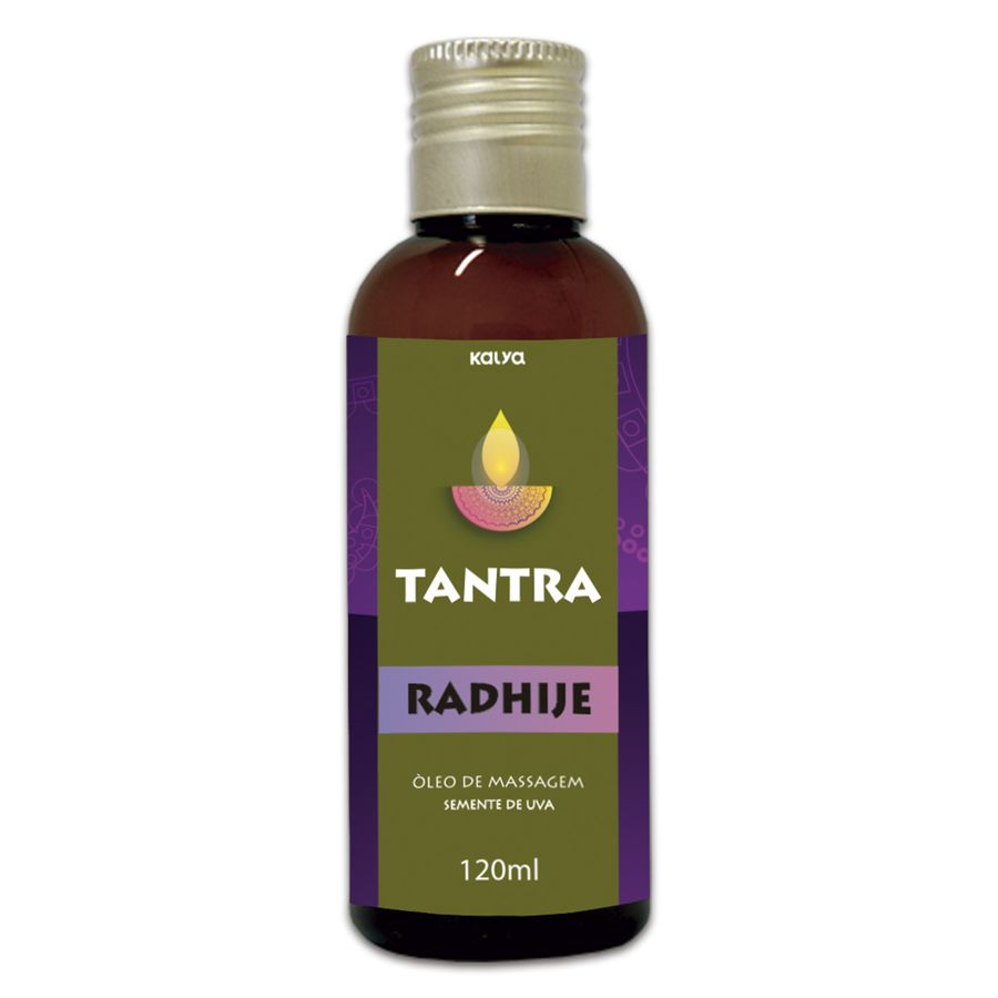 Óleo de Massagem Tântrica Radhije Kalya – 100% Natural, Mix Afrodisíaco de Plantas Eleve a sensibilidade do corpo e amplifique os benefícios da massagem tântrica com o Óleo de Massagem Radhije Kalya. Óleo de Massagem Tântrica Radhije Kalya – 100% Natural, Mix Afrodisíaco de Plantas