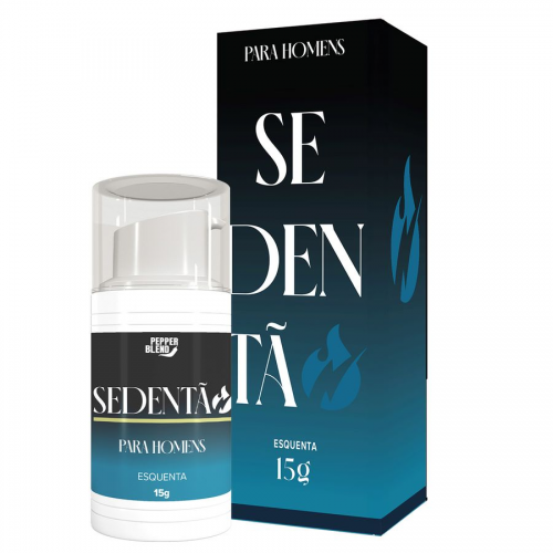 Sedentão Excitante Masculino Pepper Blend – Gel Afrodisíaco Vasodilatador com Ação Termoativada
