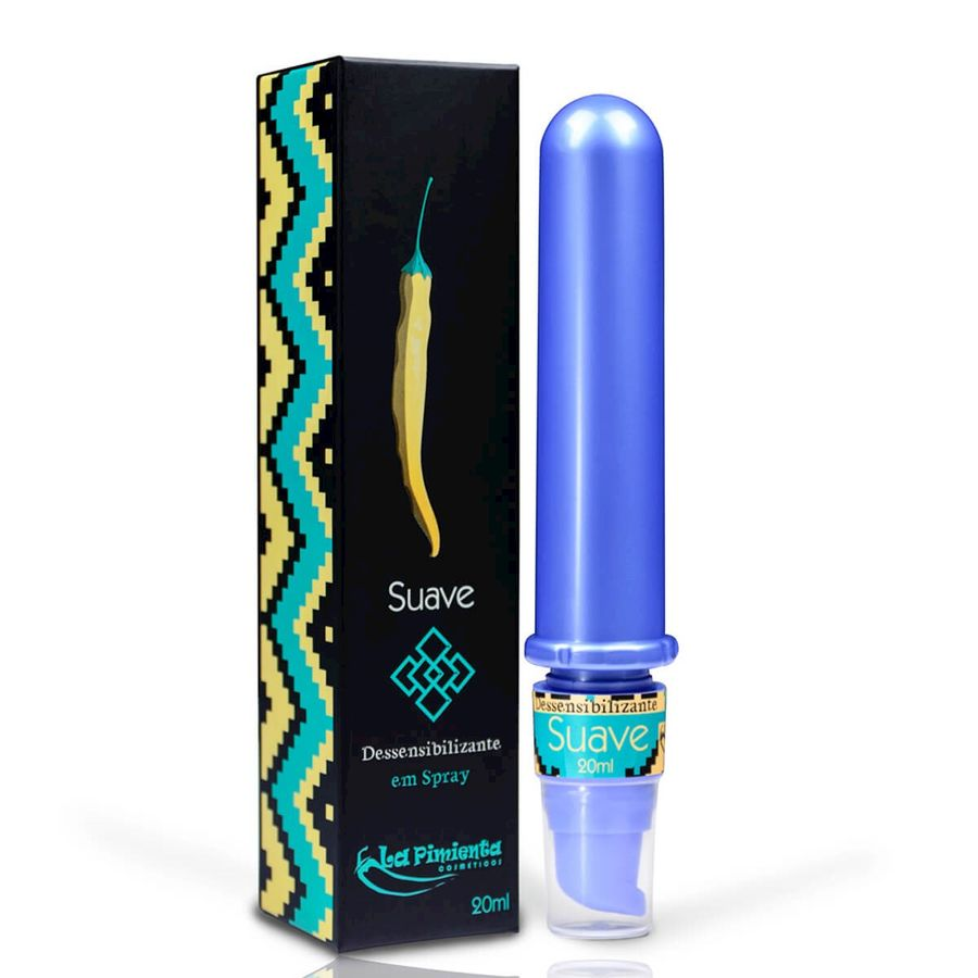 Suave Dessensibilizante Anal - Spray para Conforto e Prazer no Sexo
Suave Dessensibilizante: Prazer e Conforto na Penetração
O Suave Dessensibilizante é um dos melhores produtos do mercado para quem busca conforto e prazer na intimidade. Suave Dessensibilizante Anal - Spray para Conforto e Prazer no Sexo