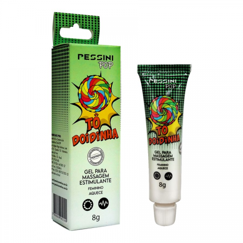 Tô Doidinha Gel Excitante 8g - Esquenta, Vibra e Excita