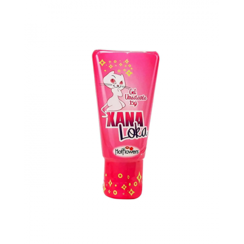Xana Loka Gel Excitante Feminino Linha Brasileirinhos 15g Hot Flowers
