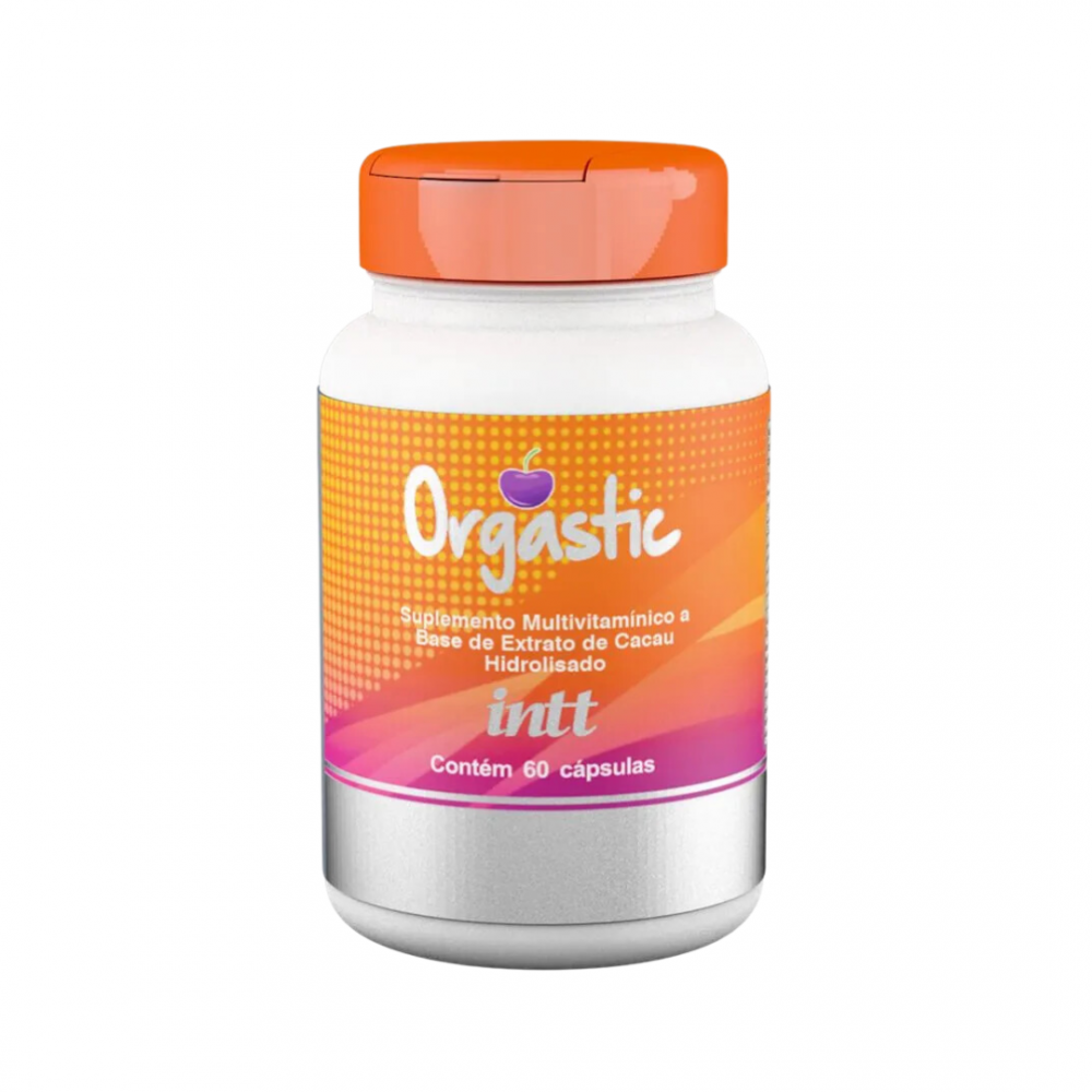 Orgástic Suplemento Feminino 60 Cápsulas Intt Este suplemento vitamínico é uma proposta de efeito mais duradouro. Orgástic Suplemento Feminino 60 Cápsulas Intt