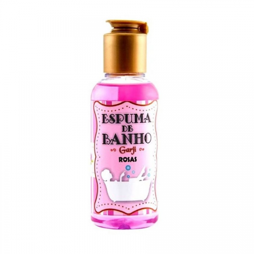 Espuma de Banho Garji de Rosas 120g - Romântica e Sensual Espuma de Banho Garji de Rosas 120g - Romântica e Sensual