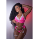 Conjunto Fio Amor - Lingerie Sensual com Renda e Fio Dental