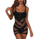 Mini Vestido Lingerie Sensual Arrastão Furadinho com Strass - Tamanho Único
Mini Vestido Sensual Arrastão: O Look Perfeito para Noites Inesquecíveis
O Mini Vestido Sensual Arrastão é a escolha perfeita para quem deseja um visual ousado e sensua Mini Vestido Lingerie Sensual Arrastão Furadinho com Strass - Tamanho Único