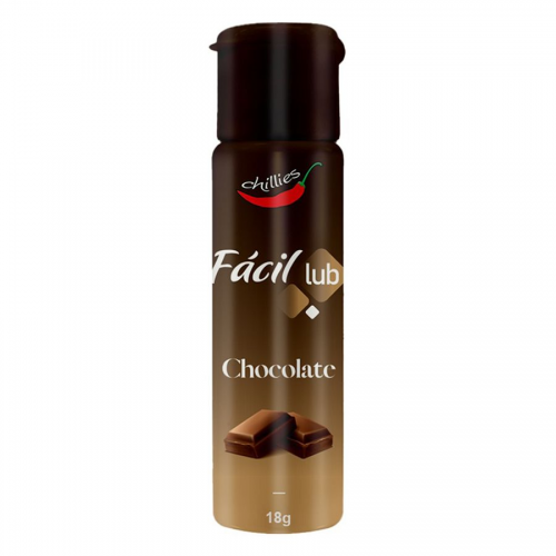 Lubrificante Lub Fácil Sabor Chocolate 18g - Para Sexo Oral e Preliminares