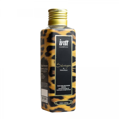 Óleo de Massagem Sensual Sauvage Intt 130ml - Fragrância Lavanda e Cítrica